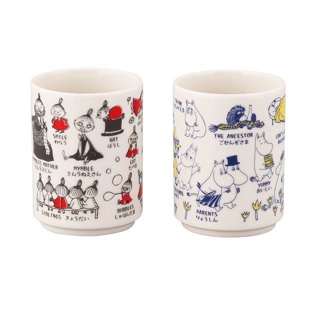 ムーミン寿司湯呑４