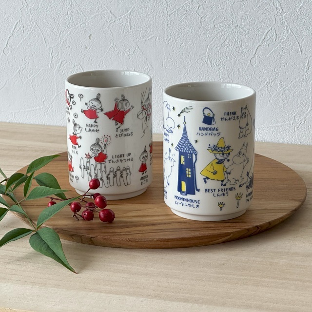 ムーミン寿司湯呑７