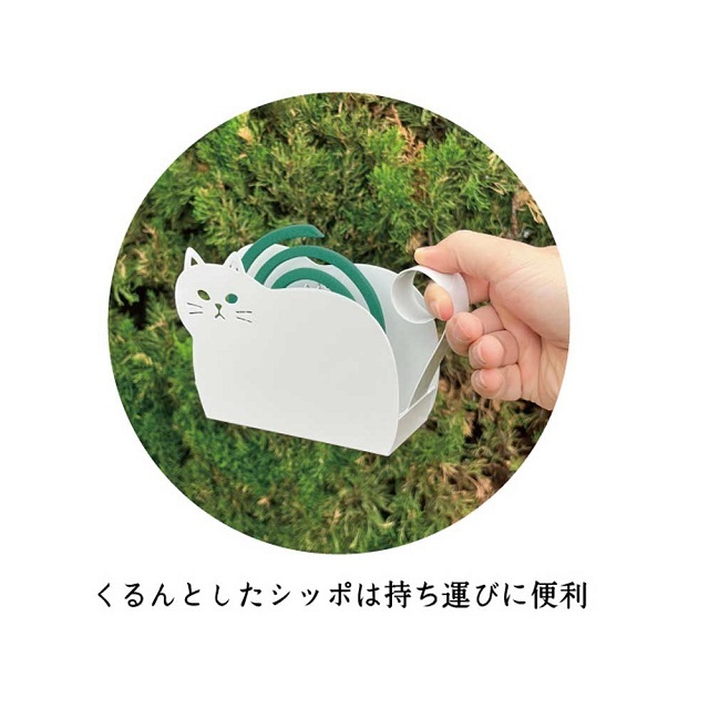 スチール猫蚊遣り４