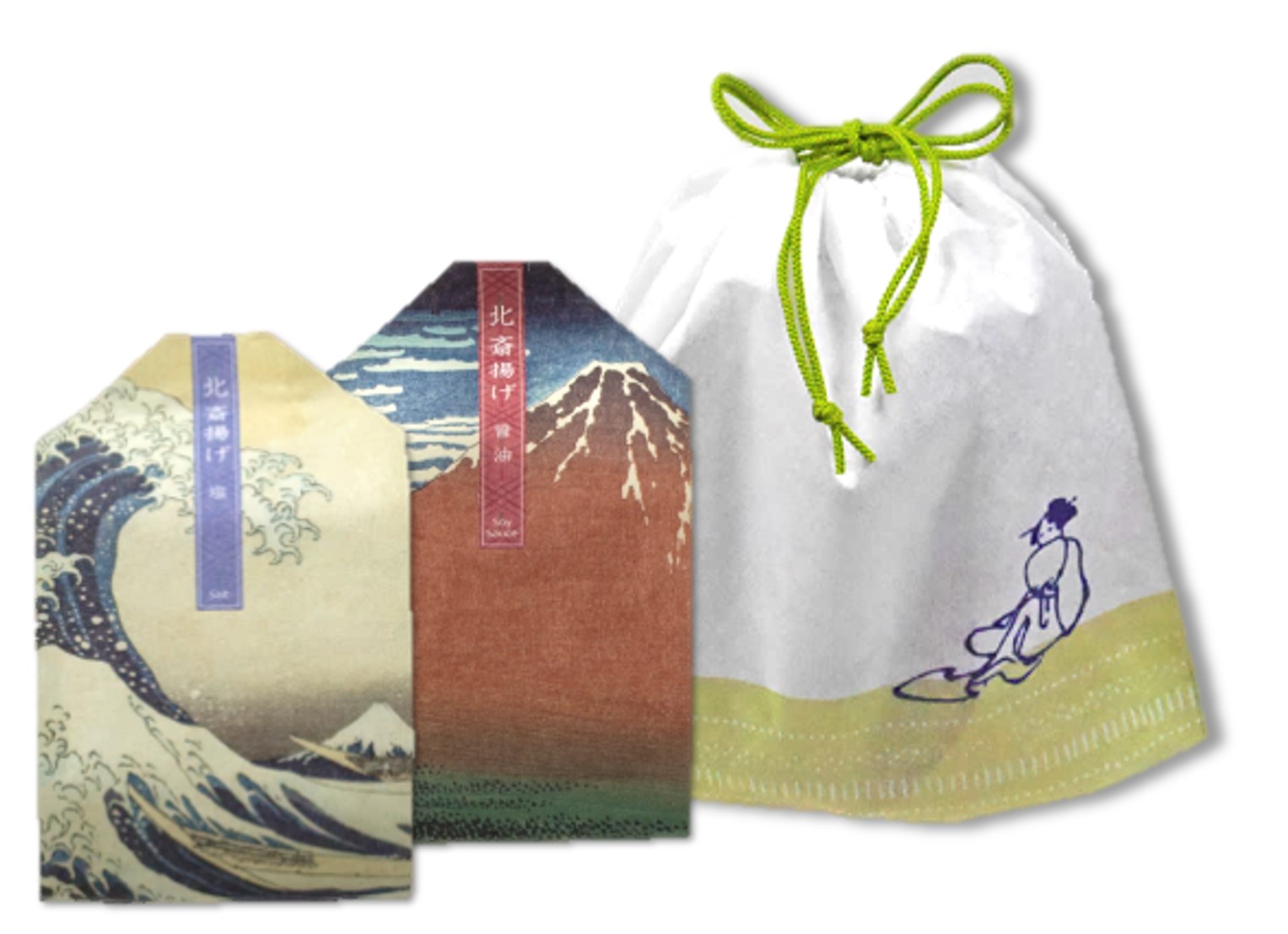 北斎揚げ 江戸巾着詰合せ/東あられ本鋪【公式通販】
