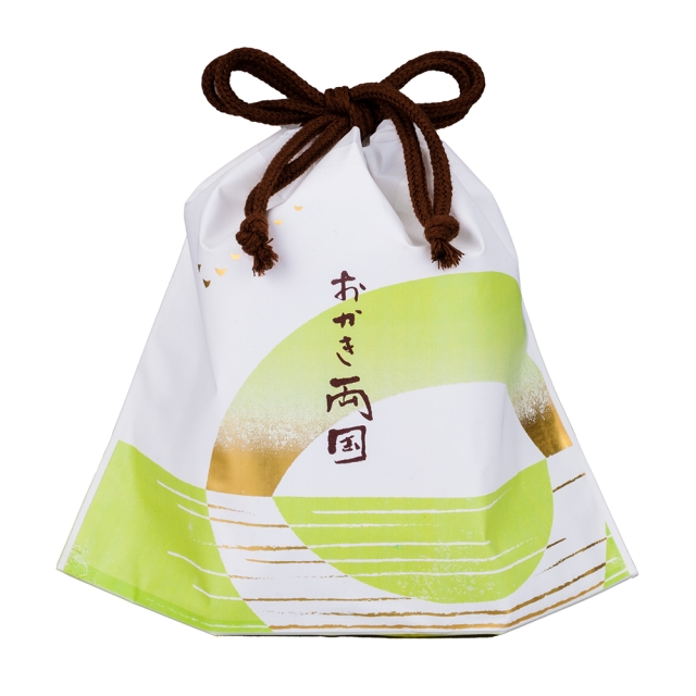 おかき両国巾着袋/東あられ本鋪【公式通販】/御礼ギフト・お取り寄せ/おかき・おせんべい・贈答品