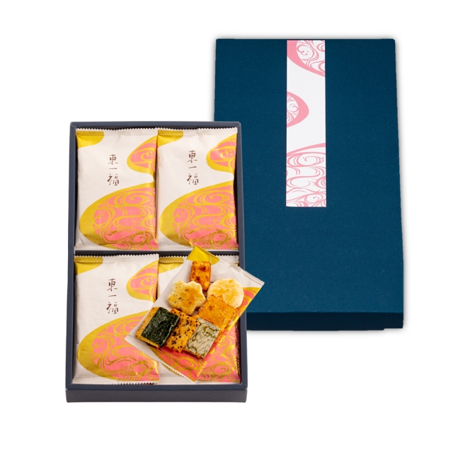 東一福8袋入/東あられ本鋪【公式通販】/秋ギフト・敬老/ご挨拶　御礼/お取り寄せ/おかき・おせんべい・贈答品(ギフト）