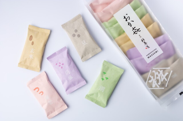 桝恵美のおかき 繋ぐ -15袋入-/東あられ本鋪【公式通販】/おかき