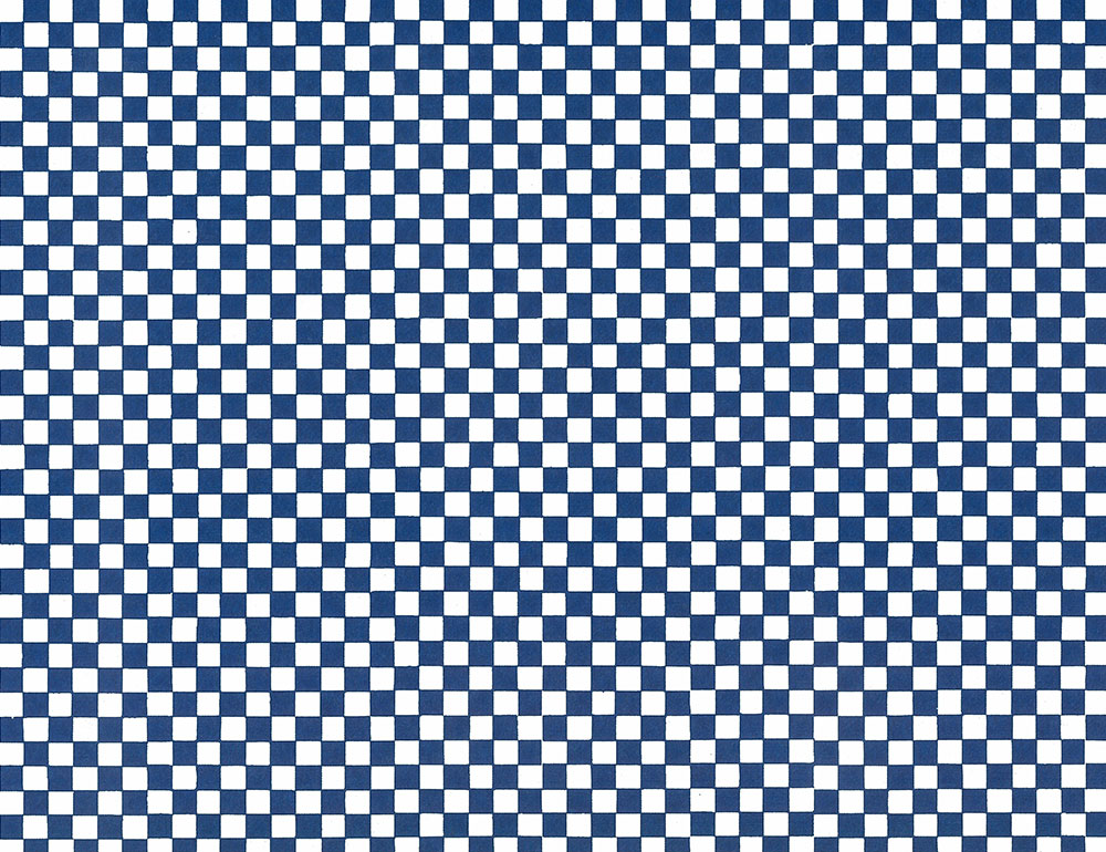 友禅紙市松ネイビー