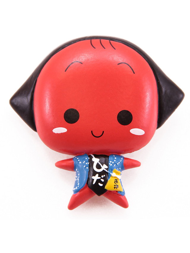 送料360円～】さるぼぼアニメ顔マグネット｜あずさ屋