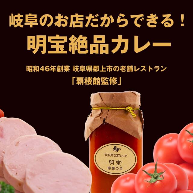 覇楼館監修 明宝ハムカレー1人前_02