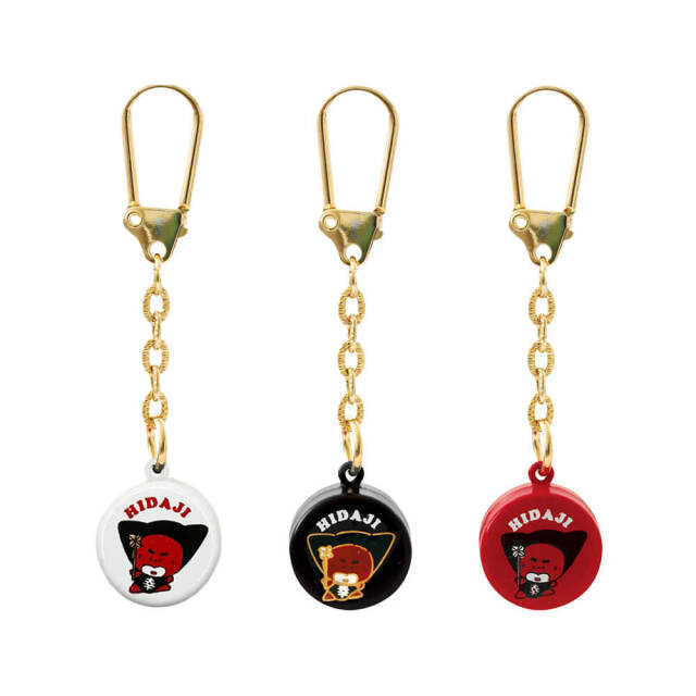 ポスト投函-5個まで】さるぼぼ 身代り鈴 キーホルダー/魔除け//