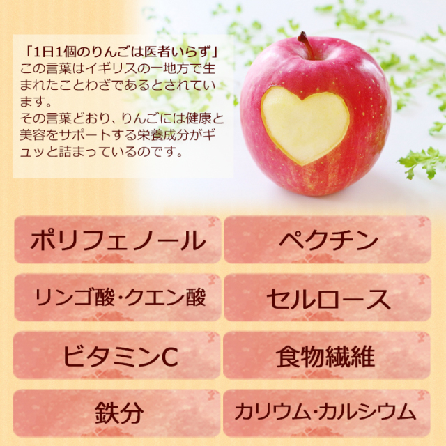 りんご 長野県産の完熟りんご100％ ジェニーさんのりんご畑 アップルジュース
