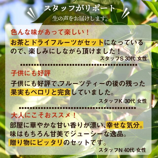 フルーツティーと ドライフルーツのセット_05