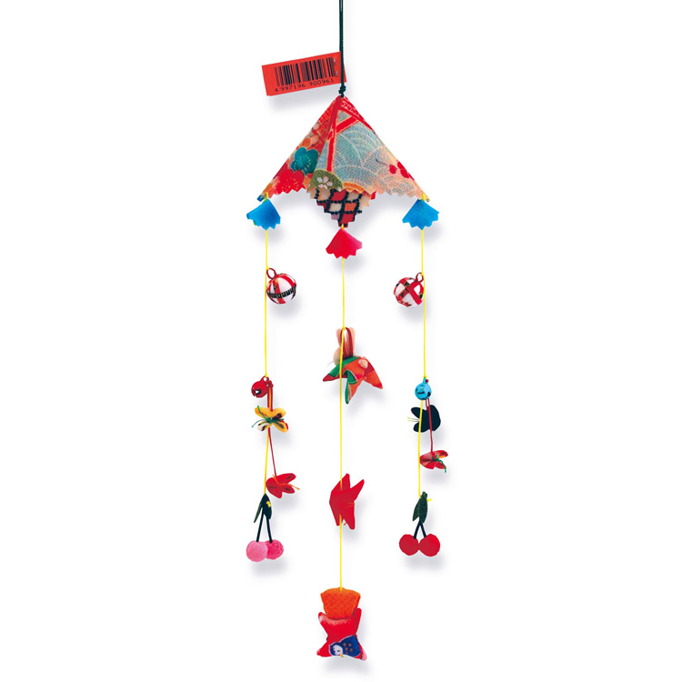 花さるぼぼ 変わり吊し/さるぼぼ つるし雛 つるし飾り さげもん 傘福 飛騨美濃すぐれもの//