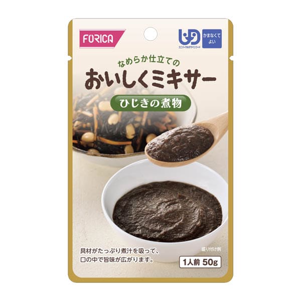 おいしくミキサー ひじきの煮物 50g-介護食の通販-ビースタイル