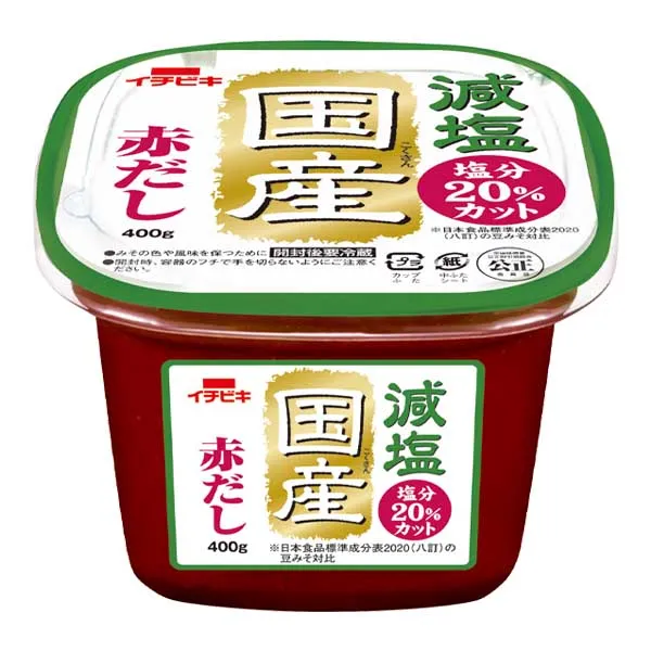 イチビキ 減塩国産赤だし 400g