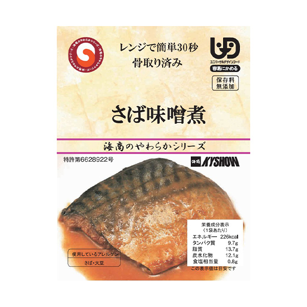 海商のやわらかシリーズ さば味噌煮 80g