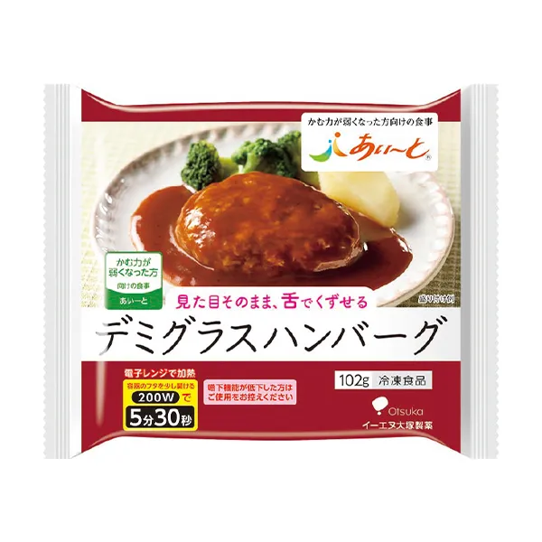 【冷凍】あいーと デミグラスハンバーグ102g