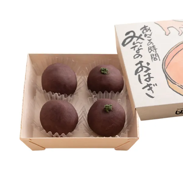 【冷凍】あんこの時間 みんなのおはぎ 60g×4個