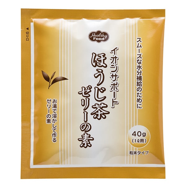 イオンサポート　ほうじ茶ゼリーの素　40ｇ
