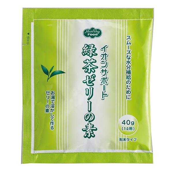 イオンサポート　緑茶ゼリーの素　40ｇ