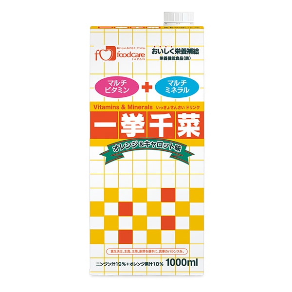 一挙千菜 1L×6本-栄養補助食品の通販・宅配-ビースタイル本店