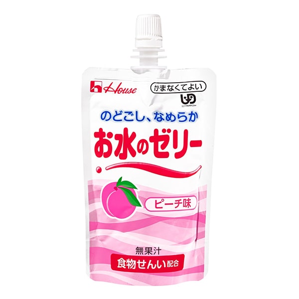 お水のゼリー　ピーチ味　120ｇ×8本