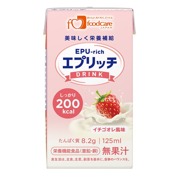 エプリッチドリンク　イチゴオレ風味　125ml