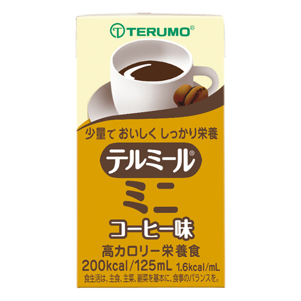 テルミールミニ コーヒー味 125mL×24本-濃厚流動食の通販-ビースタイル