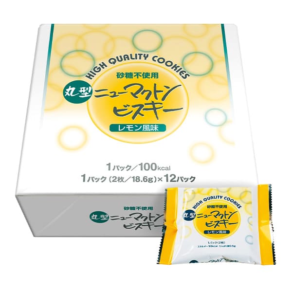 丸型ニューマクトンビスキーレモン風味 18.6g×12袋