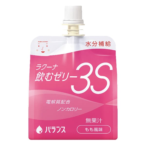 ラクーナ飲むゼリー３Ｓ　もも風味　150ｇ×30個