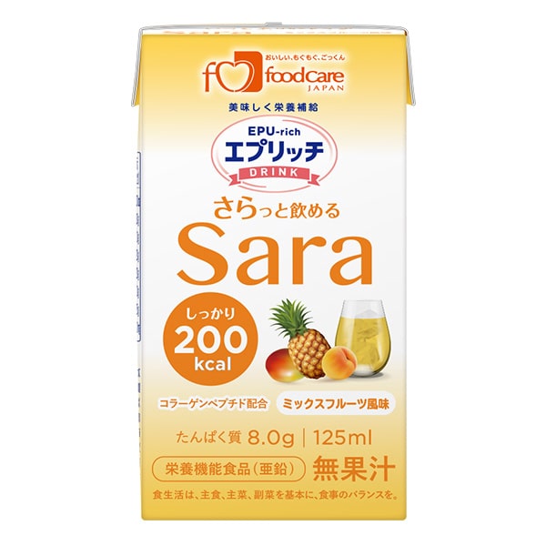 エプリッチドリンクSARAミックスフルーツ風味 125ml