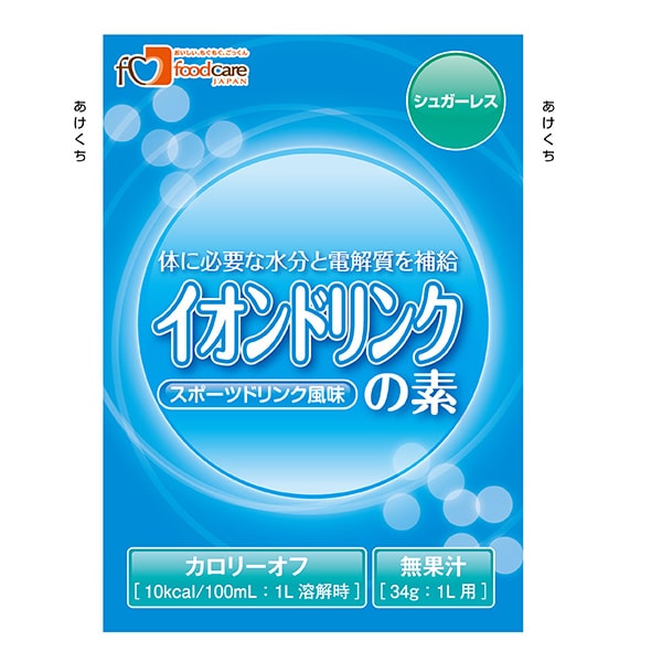 イオンドリンクの素 シュガーレス スポーツドリンク風味 34g（1Ｌ用）