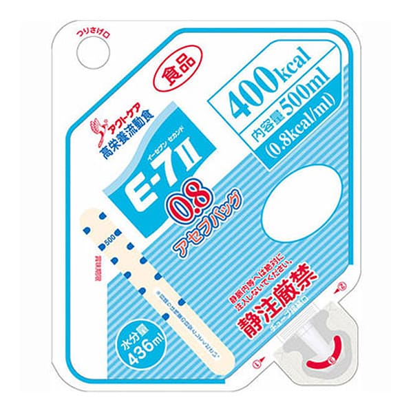 E-7?U0.8（イーセブンセカンド）アセプバッグ 400kcal　500ml×16個