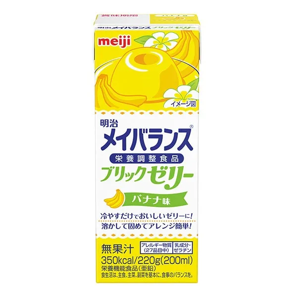 Ｓ）メイバランス ブリックゼリーバナナ 220g×24
