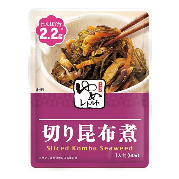 ゆめレトルト　切り昆布煮 60ｇ