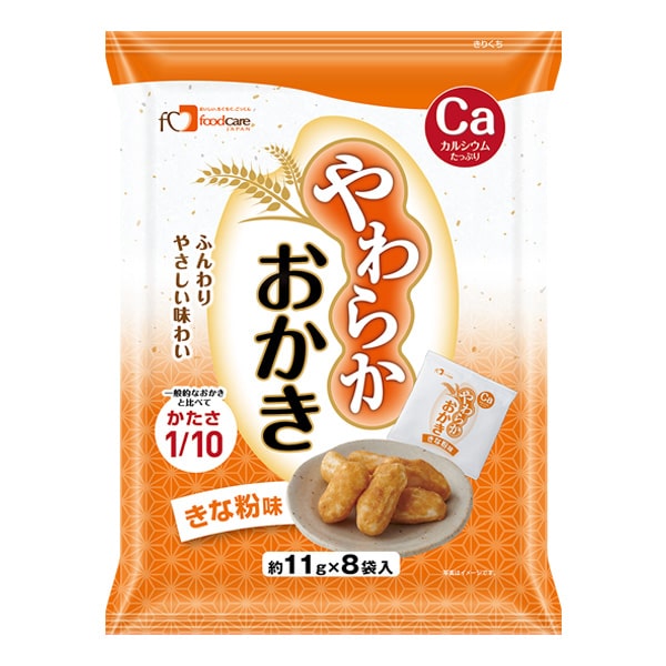やわらかおかき きな粉味 11ｇ×8パック