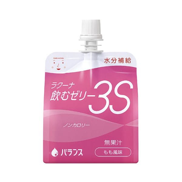 ラクーナ飲むゼリー３Ｓ もも風味 150ｇ
