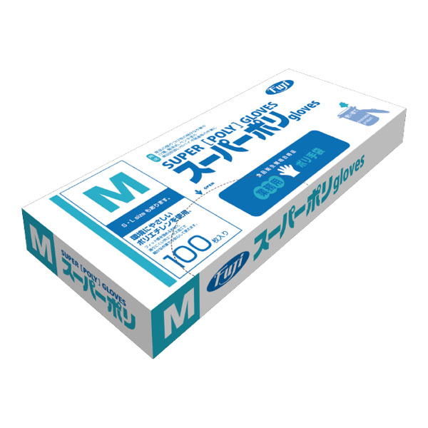 ﾌｼﾞｽｰﾊﾟｰﾎﾟﾘｸﾞﾛｰﾌﾞ M 100枚