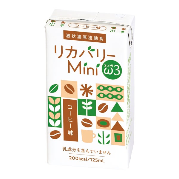 リカバリーMiniω3 あずき味 125ml×12本×2箱-ビースタイル本店