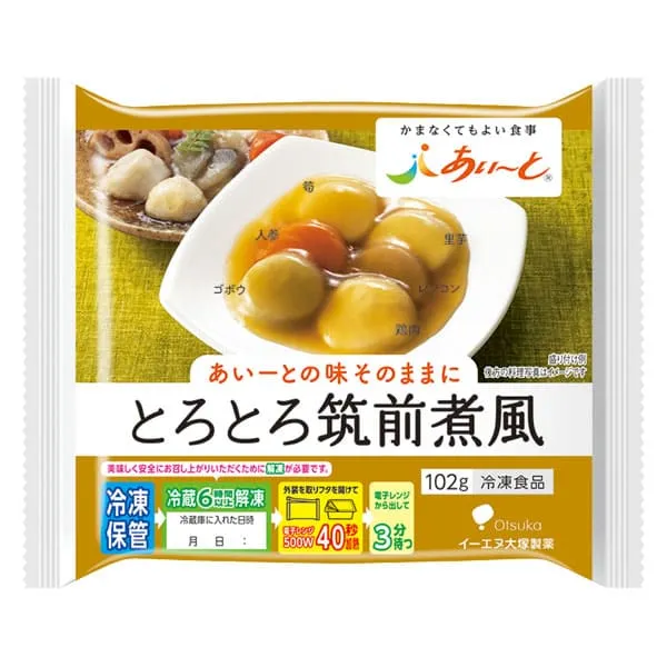 【冷凍】あいーと とろとろ筑前煮風 102g