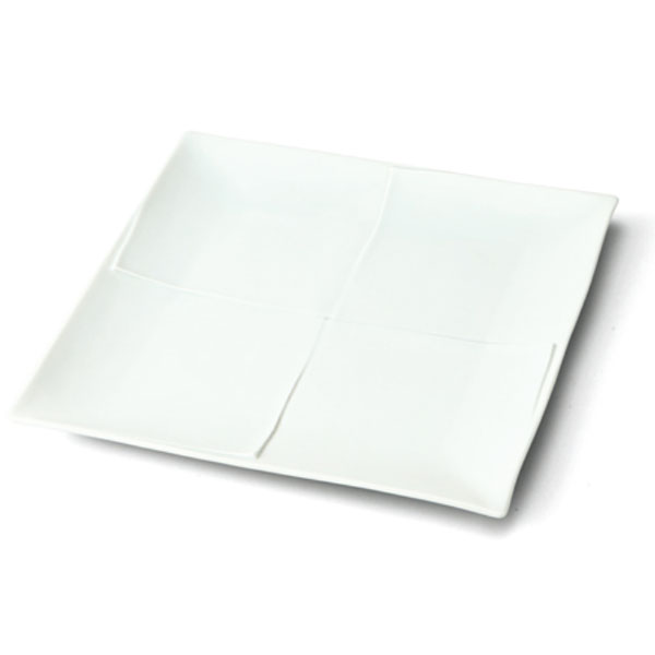 usu-asagi角大皿　青白磁