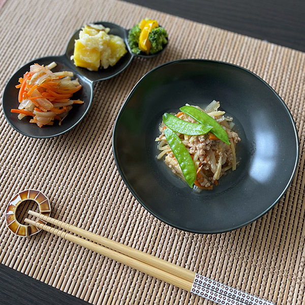 ビースタイルセレクト仕切り皿とボウルの3点セット