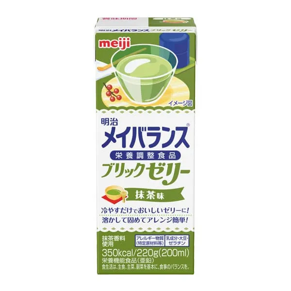 メイバランスブリックゼリー　抹茶