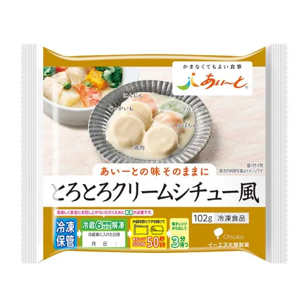 【冷凍】あいーと とろとろクリームシチュー風　102g