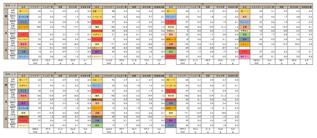 【冷凍】GSミキサー食 1週間 満足セットB (3食×7日間分)　グルメストーリー