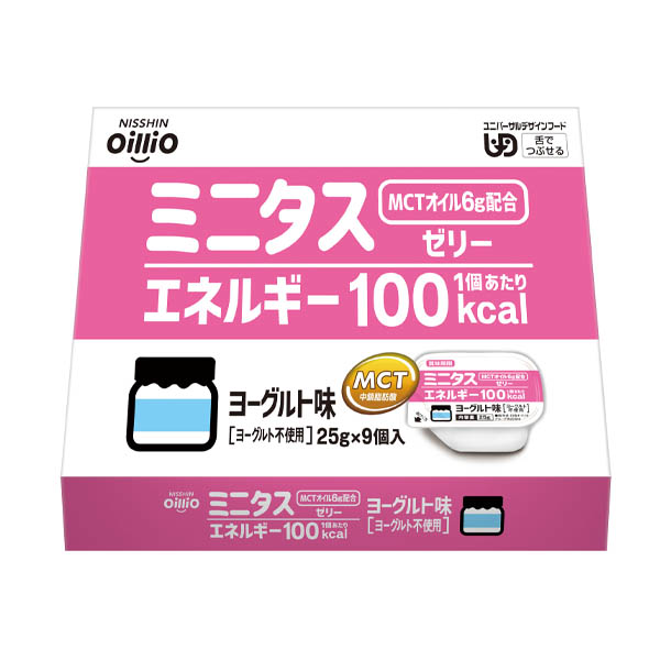 ミニタス エネルギーゼリーヨーグルト味 25g×9個-高カロリー-ビー