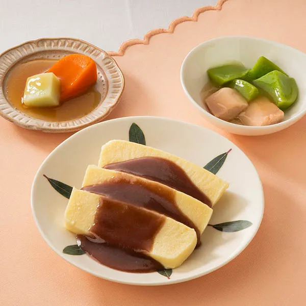 冷凍】単品スムースグルメセット+ たらの柚庵焼き風 -ビースタイル本店