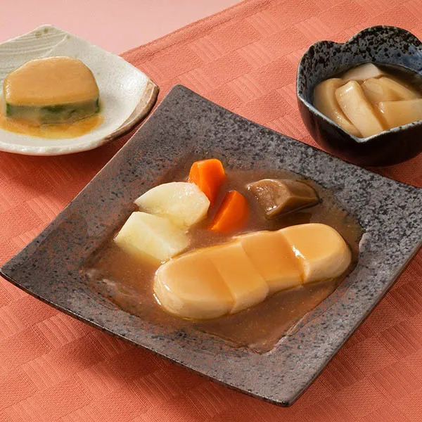 冷凍】単品スムースグルメセット+ たらの柚庵焼き風 -ビースタイル本店