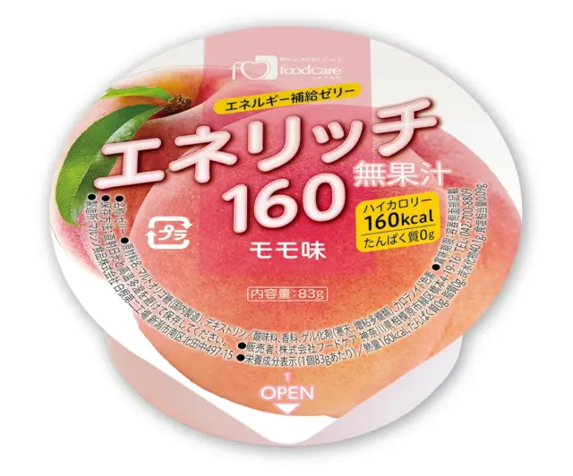 エネリッチ160 モモ味 80g×48個