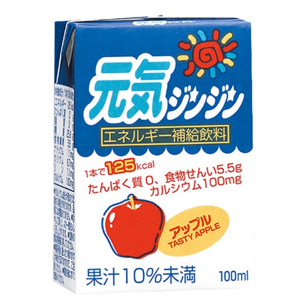 元気ジンジン　アップル　100ml×18本