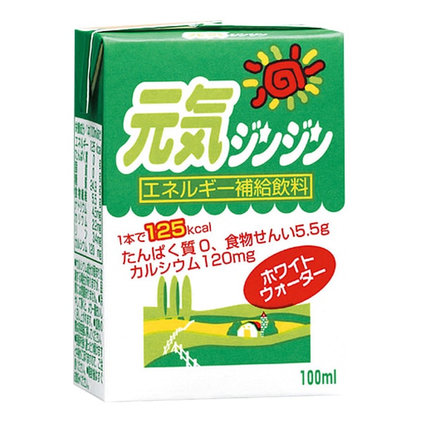 元気ジンジン　ホワイトウォーター　100ml×18本