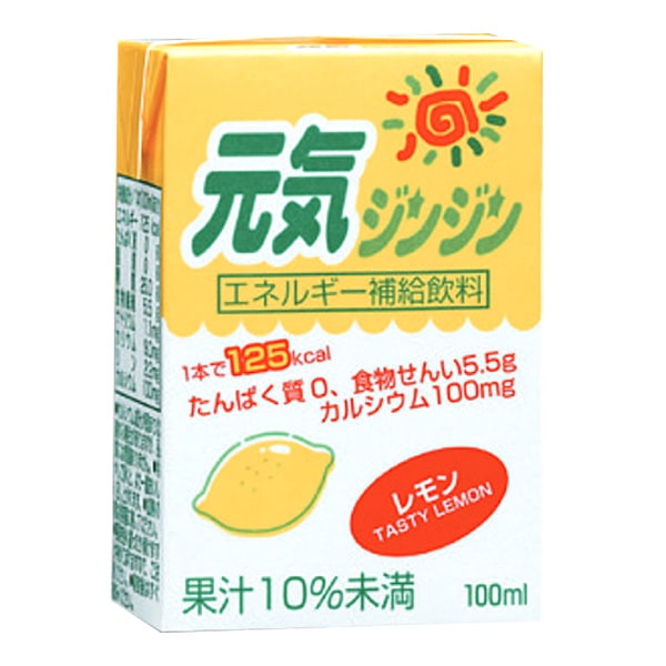 元気ジンジン　レモン　100ml×18本