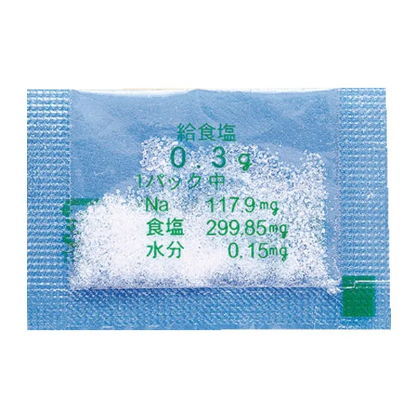 袋食塩　0.3ｇ×1000袋